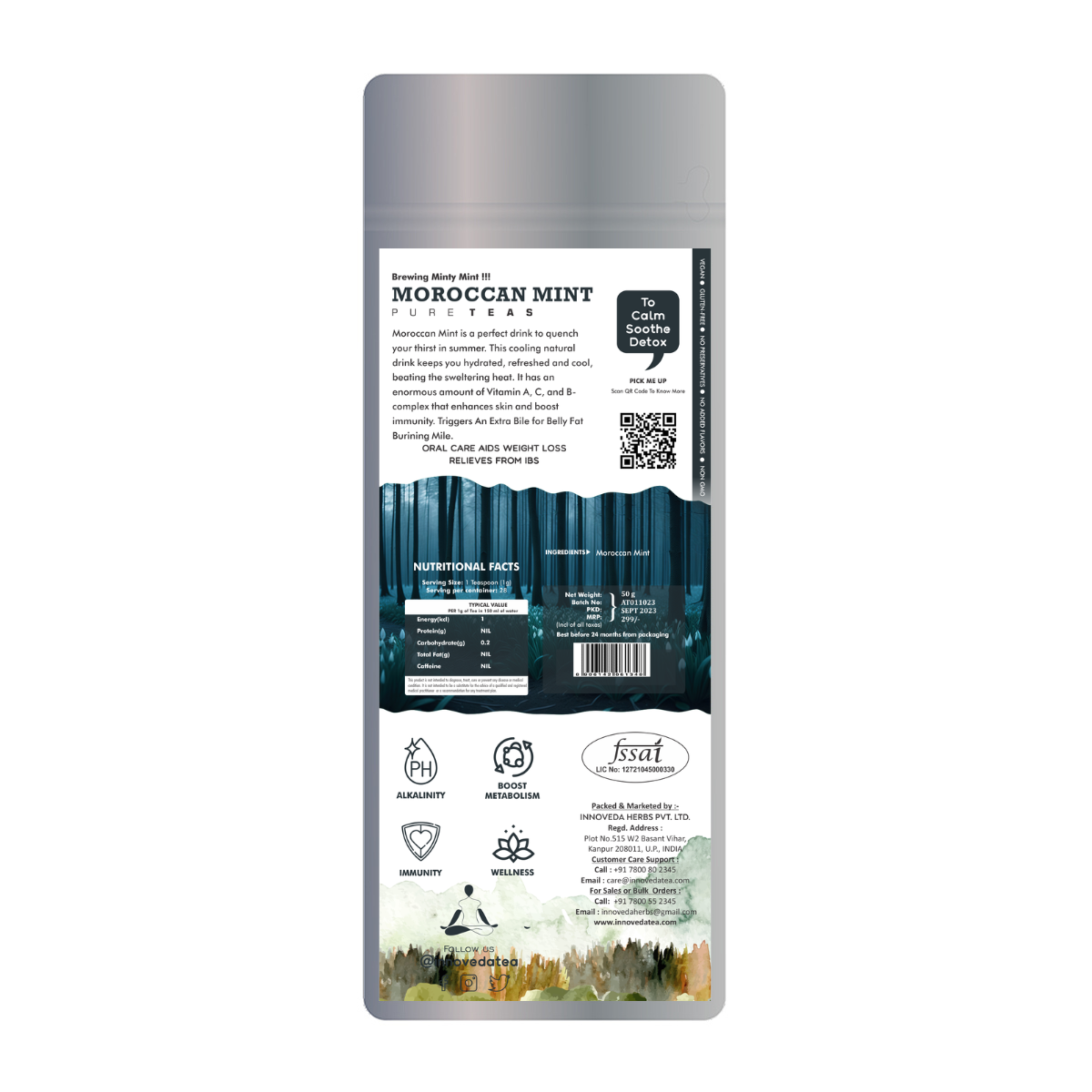 Innoveda Moroccan Mint Tea - 50 gms